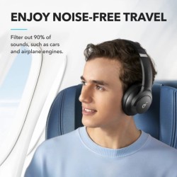 soundcore by Anker Q20i Hybrid Active Noise Cancelling Headphones Wire