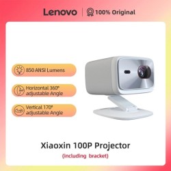 Original Lenovo Xiaoxin 100P Projector 850 ANSI Auto Focus Wifi6 Smart