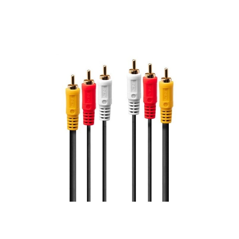 2m Premium AV 3xPhono to 3xPhono Cable