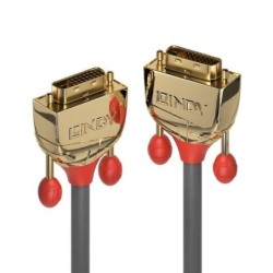 2m DVI-D Dual Link Cable, Gold Line