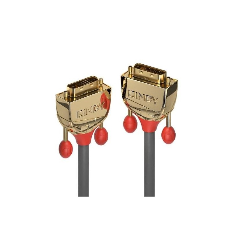2m DVI-D Dual Link Cable, Gold Line 2m DVI-D Dual Link Cable, Gold Line