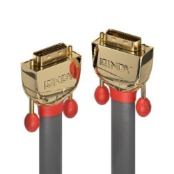 20m DVI-D Dual Link Cable, Gold Line