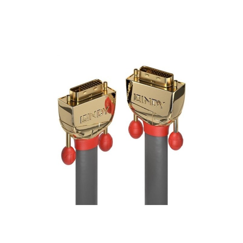 20m DVI-D Dual Link Cable, Gold Line