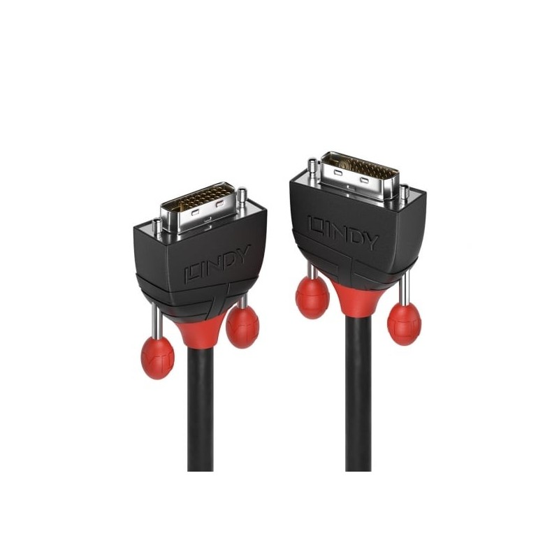 1m DVI-D Dual Link Cable, Black Line 1m DVI-D Dual Link Cable, Black Line