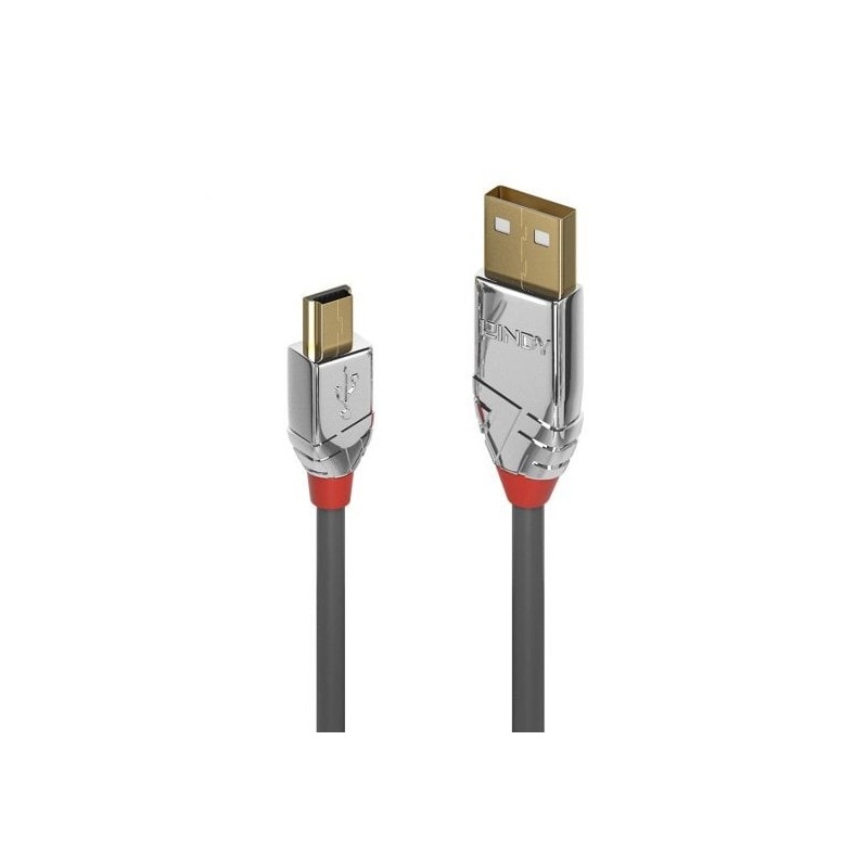 0.5m USB 2.0 Type A to Mini-B Cable, Cromo Line 0.5m USB 2.0 Type A to Mini-B Cable, Cromo Line