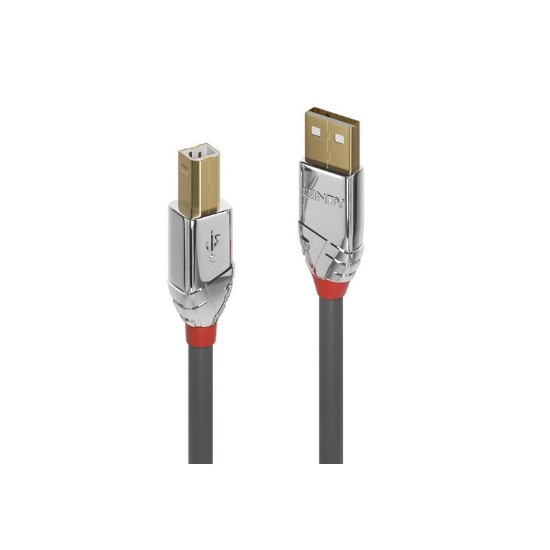 5m USB 2.0 Type A to B Cable, Cromo Line 5m USB 2.0 Type A to B Cable, Cromo Line