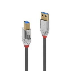 1m USB 3.2 Type A to B Cable, 5Gbps, Cromo Line