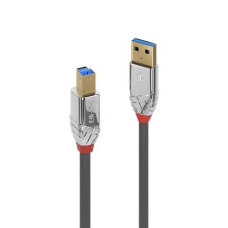 1m USB 3.2 Type A to B Cable, 5Gbps, Cromo Line