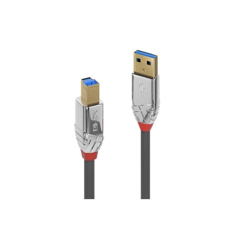3m USB 3.2 Type A to B Cable, 5Gbps, Cromo Line 3m USB 3.2 Type A to B Cable, 5Gbps, Cromo Line