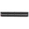 19" CAT6 2U 48 Port RJ-45 Patch Panel, Unshielded, Black