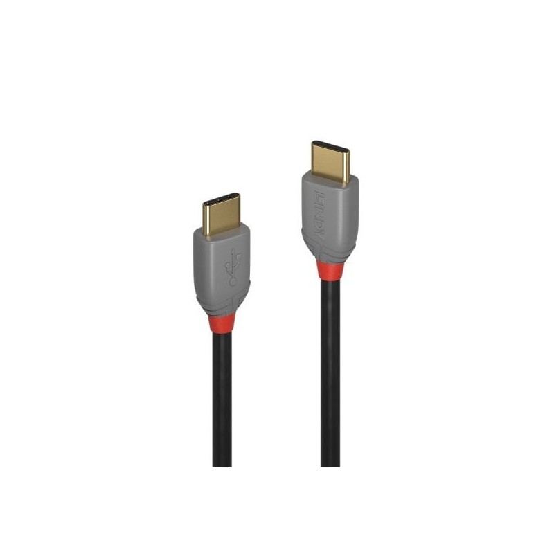 1m USB 2.0 Type C to C Cable, Anthra Line 1m USB 2.0 Type C to C Cable, Anthra Line