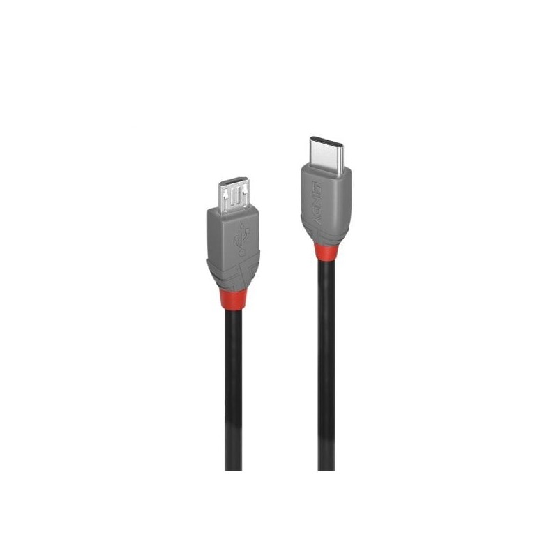 3m USB 2.0 Type C to Micro-B Cable, Anthra Line 3m USB 2.0 Type C to Micro-B Cable, Anthra Line