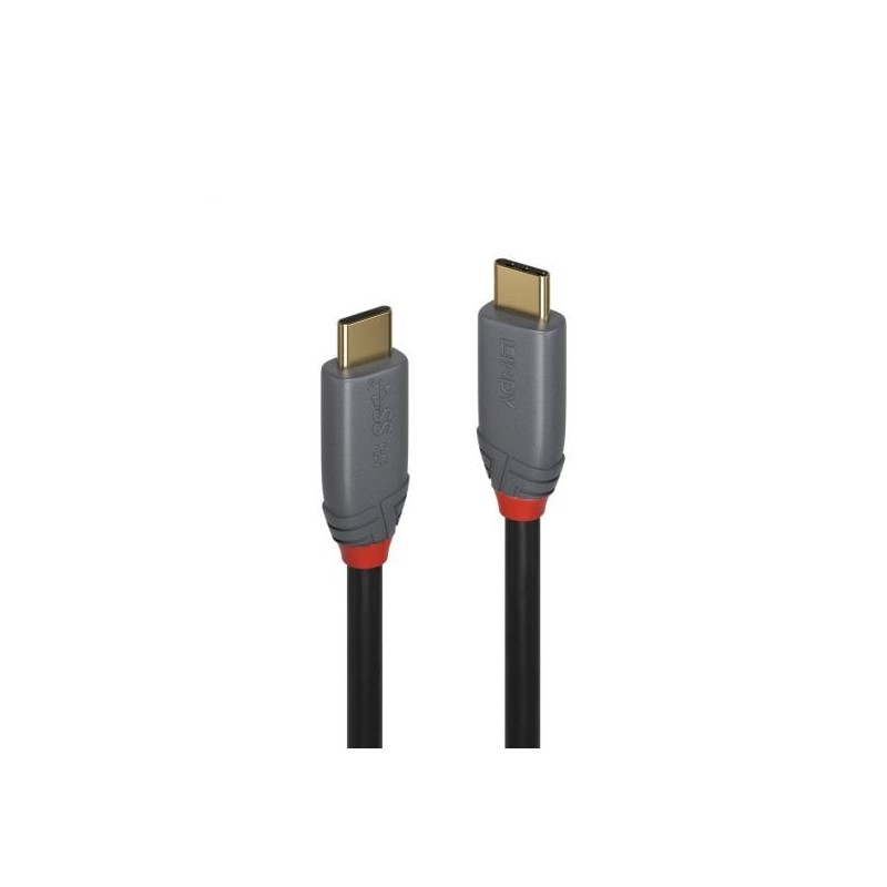 2m USB 3.2 Type C to C Cable, 20Gbps, 5A, PD, Anthra Line 2m USB 3.2 Type C to C Cable, 20Gbps, 5A, PD, Anthra Line
