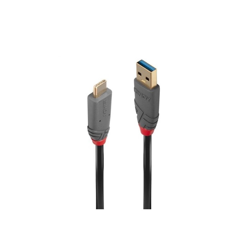 2m USB 3.2 Type A to C Cable, 10Gbps, Anthra Line 2m USB 3.2 Type A to C Cable, 10Gbps, Anthra Line
