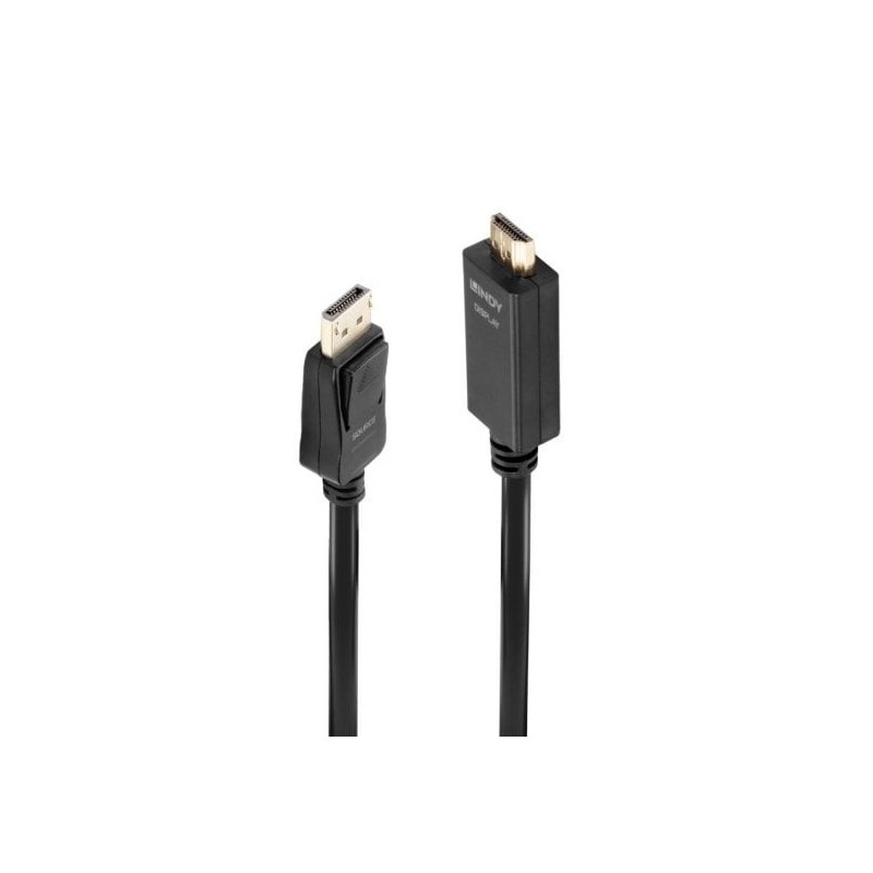 0.5m Display Port to HDMI 4K30Hz Adapter Cable 0.5m Display Port to HDMI 4K30Hz Adapter Cable