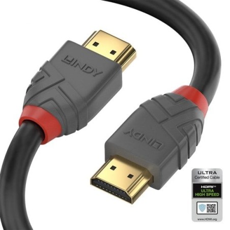 1m Ultra High Speed HDMI Cable, Anthra Line