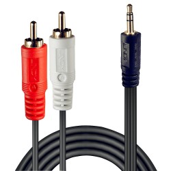 Lindy 10m Premium Phono To 3.5mm Cable