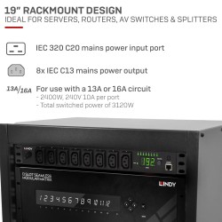 Lindy IPower Switch Classic 8