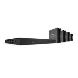 70m Cat.6 4 Port HDMI 4K30 and IR Splitter Extender with Loop Out