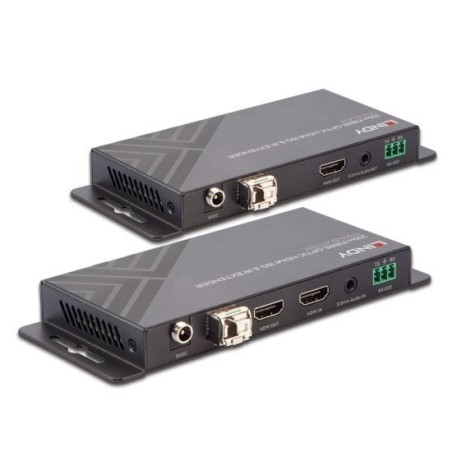 300m/1000m Fibre Optic HDMI 4K60, IR, RS232 and Audio Extender