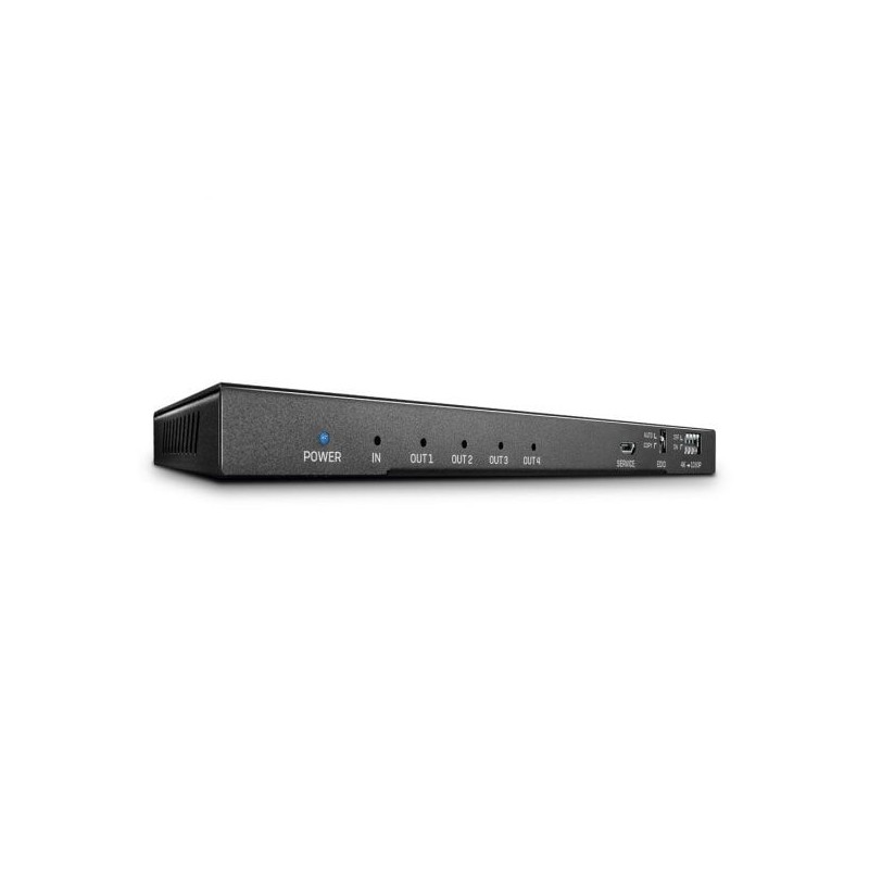 4 Port HDMI 18G Splitter with Audio and Downscaling