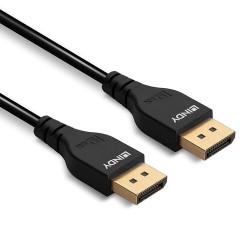 Lindy 0.5m Slim DisplayPort 1.4 Cable