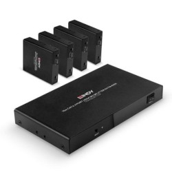 70m Cat.6 4 Port HDMI 4K60 Splitter Extender