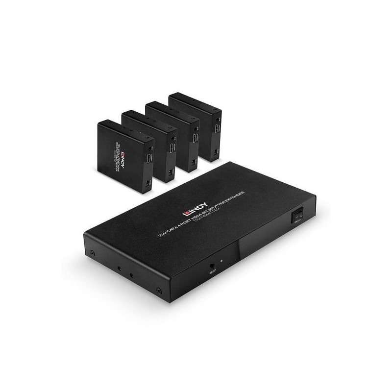 70m Cat.6 4 Port HDMI 4K60 Splitter Extender 70m Cat.6 4 Port HDMI 4K60 Splitter Extender