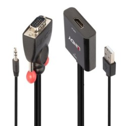 VGA and Audio to HDMI Converter