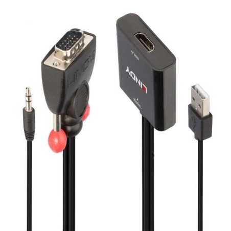 VGA and Audio to HDMI Converter