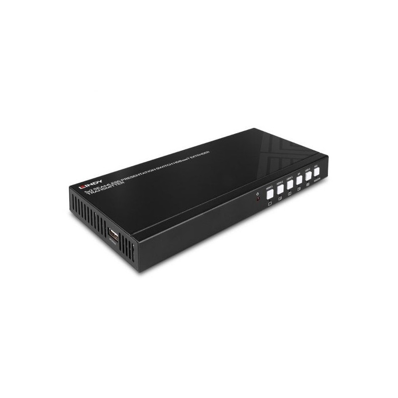 5 Port Seamless Presentation Switch HDBaseT Extender - Transmitter 5 Port Seamless Presentation Switch HDBaseT Extender - Transmitter