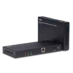100m Cat.6 HDMI 4K60, Audio, IR and RS-232 HDBaseT KVM Extender