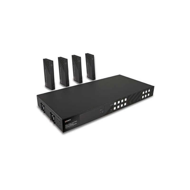 150m Cat.6 4x4 HDMI 4K60 HDBaseT Matrix Extender 150m Cat.6 4x4 HDMI 4K60 HDBaseT Matrix Extender