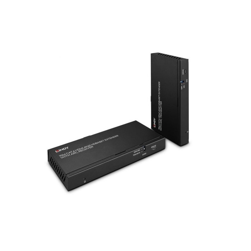 70m Cat.6 HDMI 4K60, Audio, IR and RS-232 HDBaseT Extender with ARC