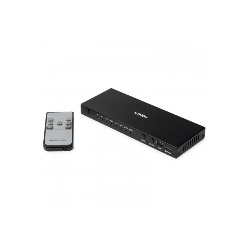 4 Port HDMI 8K60 Switch with eARC 4 Port HDMI 8K60 Switch with eARC