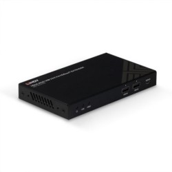 150m Cat.6 HDMI 4K60, IR, RS-232 and Audio HDBaseT KVM Extender, Receiver