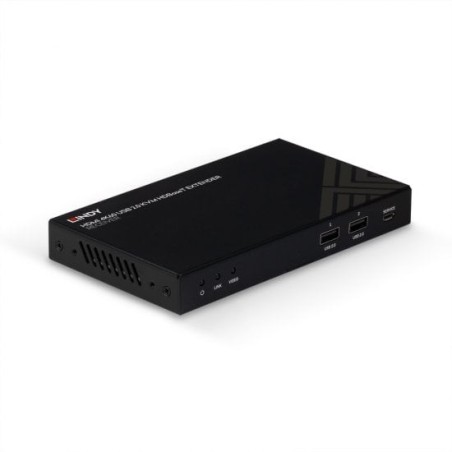150m Cat.6 HDMI 4K60, IR, RS-232 and Audio HDBaseT KVM Extender, Receiver