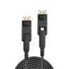 50m Fibre Optic Hybrid Mini DisplayPort 1.4 Cable with Detachable DP Connectors