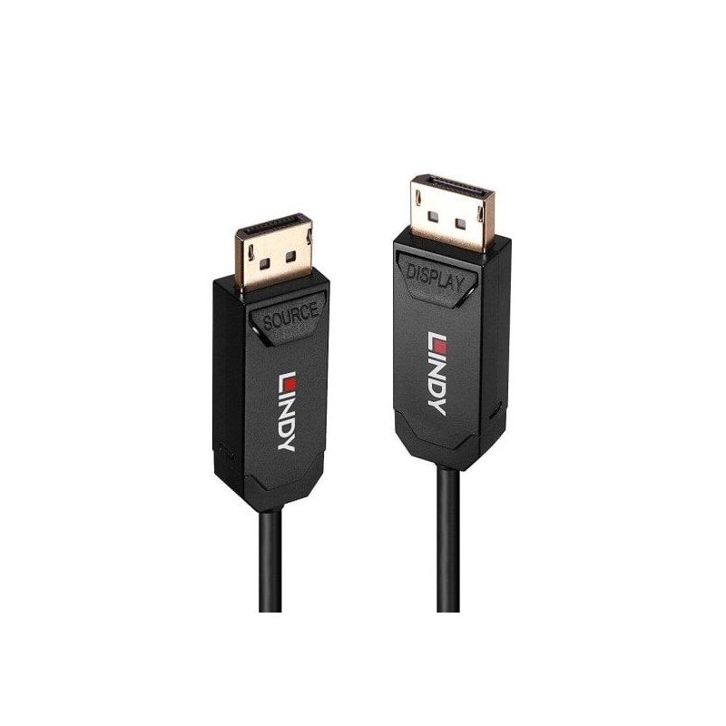 15m Fibre Optic Hybrid DP 2.0 UHBR10 Cable