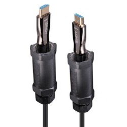 10m Armoured Fibre Optic Hybrid HDMI 8K60 Cable
