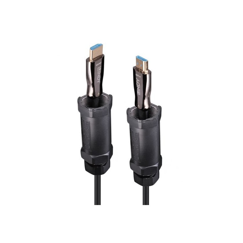 20m Armoured Fibre Optic Hybrid HDMI 8K60 Cable 20m Armoured Fibre Optic Hybrid HDMI 8K60 Cable
