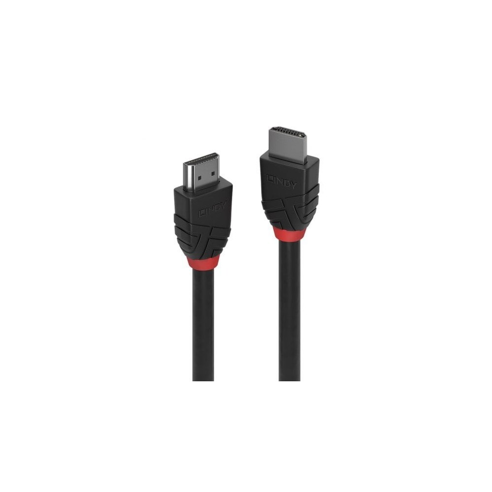Lindy 1m 8K60Hz HDMI Cable, Black Line