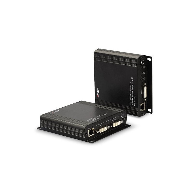 140m Cat.6 DVI-D, USB, Audio and RS-232 KVM Extender 140m Cat.6 DVI-D, USB, Audio and RS-232 KVM Extender