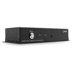 2 Port Dual Head DisplayPort 1.2 KVM Switch