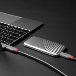 Lindy 2m USB 4 240W Type C Cable, Anthra Line