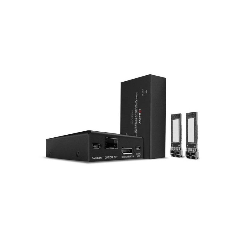 300m Fibre Optic DisplayPort 1.2 and USB KVM Extender 300m Fibre Optic DisplayPort 1.2 and USB KVM Extender