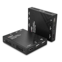 120m Cat.6 HDMI and USB KVM Extender