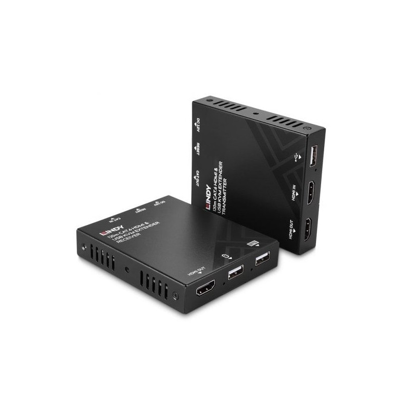 120m Cat.6 HDMI and USB KVM Extender