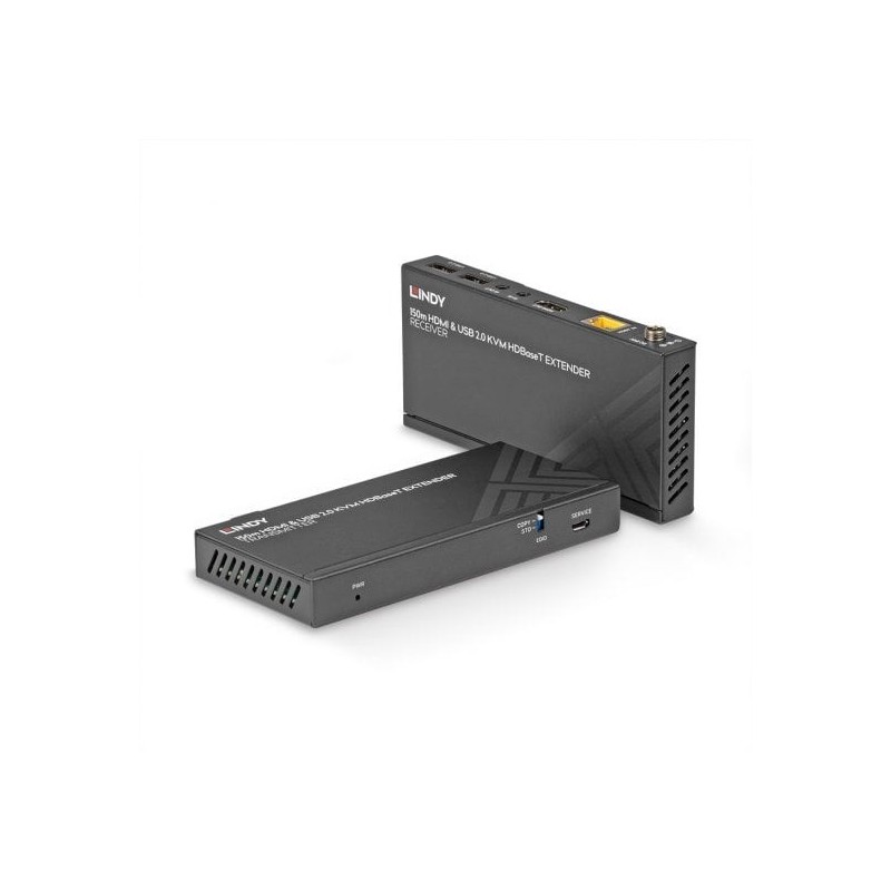 150m Cat.6 HDMI 4K60, USB 2.0 and IR HDBaseT KVM Extender 150m Cat.6 HDMI 4K60, USB 2.0 and IR HDBaseT KVM Extender