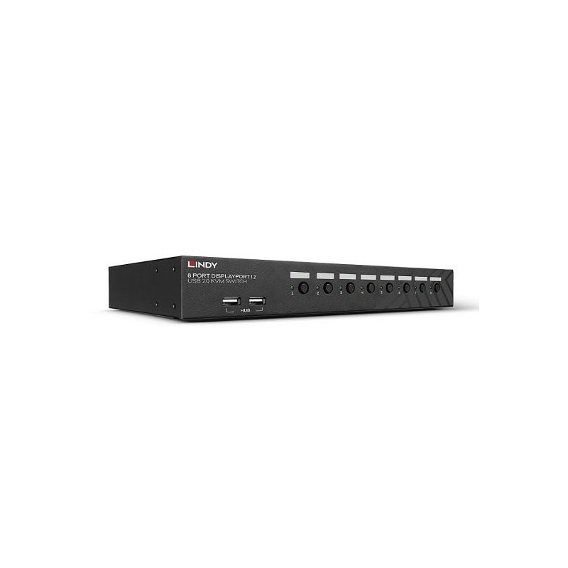 8 Port DisplayPort 1.2, USB 2.0 and Audio KVM Switch 8 Port DisplayPort 1.2, USB 2.0 and Audio KVM Switch